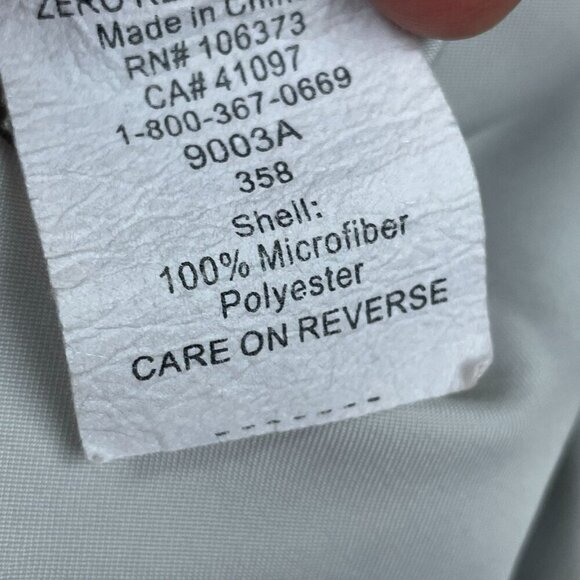 Zero Restriction Golf Outerwear Lightweight Mens L Pullover *flaw* a0511 - Picture 8 of 11